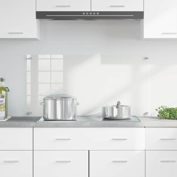 vidaXL Keitti&ouml;n suojapaneeli L&auml;pin&auml;kyv&auml; 100 x 50 cm karkaistu lasi