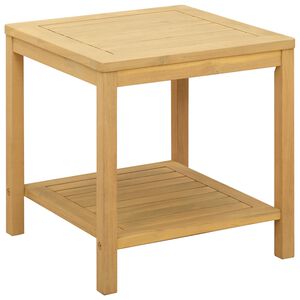 vidaXL Sivup&ouml;yt&auml; &Ouml;ljyinen luonnollinen 45 x 45 x 45 cm Tihe&auml; akasiapuu
