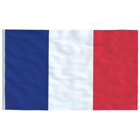 vidaXL Ranskan lippu 90x150 cm