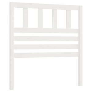 vidaXL S&auml;ngynp&auml;&auml;ty valkoinen 81x4x100 cm t&auml;ysi m&auml;nty