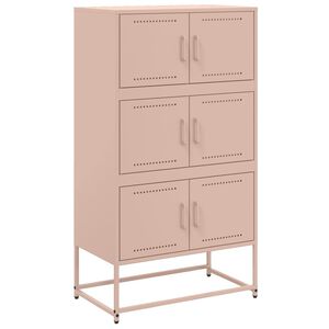 vidaXL Senkki pinkki 68,5x38,5x123,5 cm ter&auml;s
