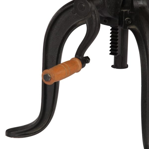 vidaXL Sivup&ouml;yt&auml; 45x (45-62) cm t&auml;ysi mangopuu ja valurauta