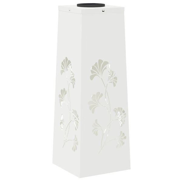 vidaXL Aurinko LED-polkuvalo 2 pcs Valkoinen Kylm&auml;valssattu ter&auml;s