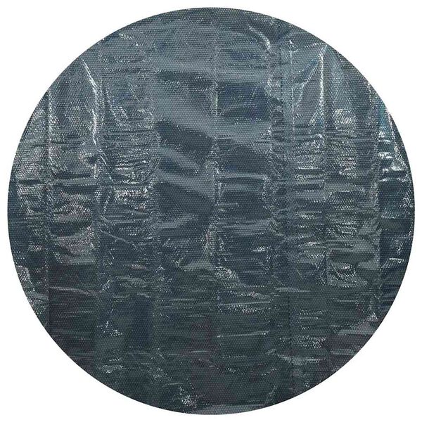 vidaXL Kelluva uima-altaan PE-aurinkoenergiakalvo 300 cm sinimusta