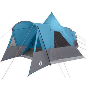 vidaXL Teepee-teltta 8-henkiselle 8 hengelle Sininen