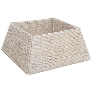 vidaXL Joulupuun kaula Valkoinen 60 x 60 x 28 cm Vesihyasintti