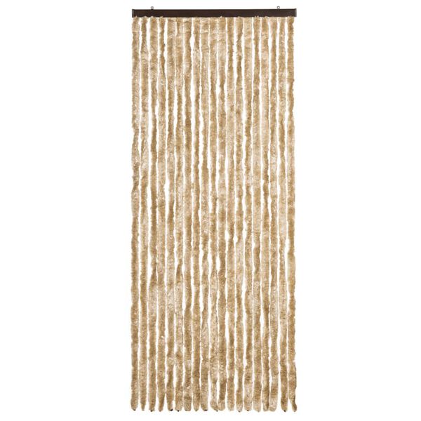 vidaXL Hyönteisverho beige 56x200 cm Chenille