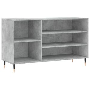 vidaXL Kenk&auml;kaappi betoninharmaa 102x36x60 cm tekninen puu