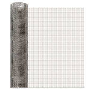 vidaXL Verkkoruudun 60 x 1000 cm 3 Mesh Ruostumaton ter&auml;s 201 Hopea