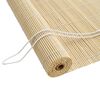 vidaXL Rullaverho Luonnollinen 60 x 220 cm Bambu