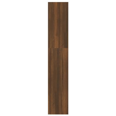 vidaXL Kirjahylly/tilanjakaja ruskea tammi 100x30x166 cm