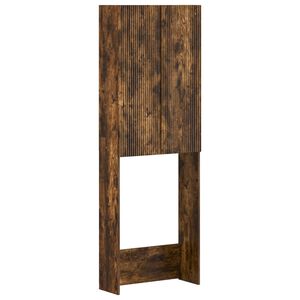 vidaXL Vessakaappi ARNHEM Savutammi 66 x 25,5 x 190 cm Tekninen puu