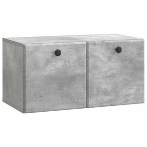vidaXL Sein&auml;lle asennettava TV-kaappi 59,5 x 31 x 30 cm Betoninharmaa