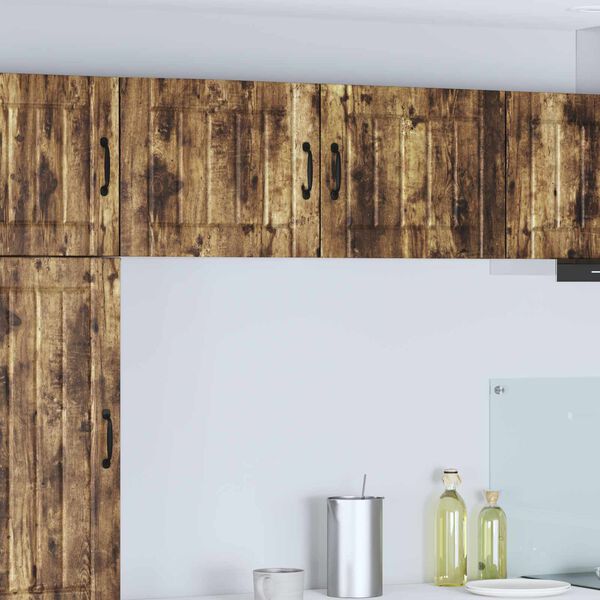 vidaXL Keitti&ouml;kaappi Savup&auml;hkin&auml; 50 x 31 x 40 cm Tekninen puu