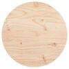 vidaXL Pöytälevy pyöreä Ø30x3 cm täysi mänty