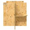 vidaXL Terraarion Perusta Ruskea 100 x 50 x 50 cm OSB