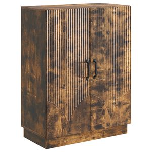 vidaXL Sivup&ouml;yt&auml; Savutammi 66 x 34,5 x 87 cm Tekninen puu