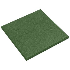 vidaXL Pudotussuojauslaatat 18 kpl Vihre&auml; 50 x 50 cm Kumi
