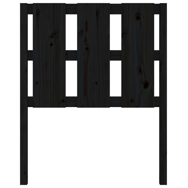 vidaXL S&auml;ngynp&auml;&auml;ty musta 80,5x4x100 cm t&auml;ysi m&auml;nty