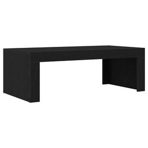 vidaXL Sohvap&ouml;yt&auml; Musta tammi. 102 x 50 x 35 cm Tekninen puu