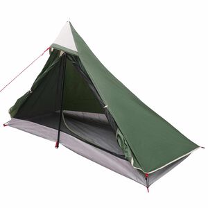 vidaXL Vaellusteltta 222 x 85 x 125 cm Vihre&auml;