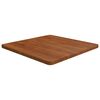 vidaXL P&ouml;yt&auml;levy neli&ouml; tummanruskea 60x60x2,5 cm k&auml;sitelty tammi