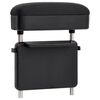 vidaXL Auton universaali k&auml;sinoja musta 23x8x(30-38) cm ABS