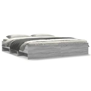 vidaXL S&auml;ngynrunko ilman patjaa 180x200 cm tekninen puu