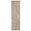 vidaXL Hy&ouml;nteisverho tummanruskea ja beige 56x200 cm chenille