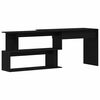 vidaXL P&ouml;yt&auml; Musta tammi. 200 x 50 x 76 cm Tekninen puu