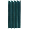 vidaXL Pimennysverhot 2 pcs Tummanvihre&auml; 140 x 175 cm Sametti