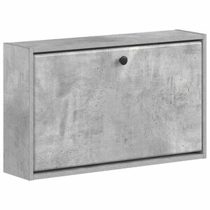 vidaXL Sein&auml;lle asennettava kenk&auml;kaappi BREDA 71 x 17 x 43 cm