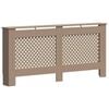 vidaXL L&auml;mp&ouml;patterin suoja 172x19x81,5 cm MDF