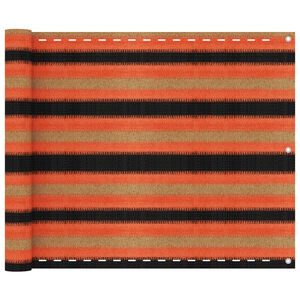 vidaXL Parvekkeen suoja moniv&auml;rinen 75x400 cm HDPE