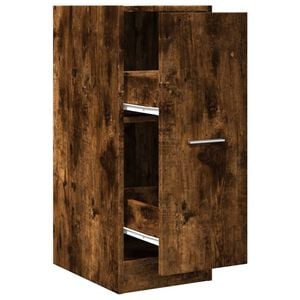 vidaXL Apteekkarinkaappi savutammi 30x41x77,5 cm tekninen puu