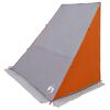 vidaXL Takaluukkuteltta 190 x 150 x 185 cm Harmaa ja oranssi taffeta