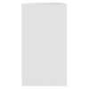 vidaXL Senkki valkoinen 70x40,5x75 cm lastulevy