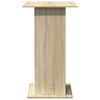 vidaXL Baarip&ouml;yt&auml; telineell&auml; Sonoma-tammi 60x60x102 cm tekninen puu