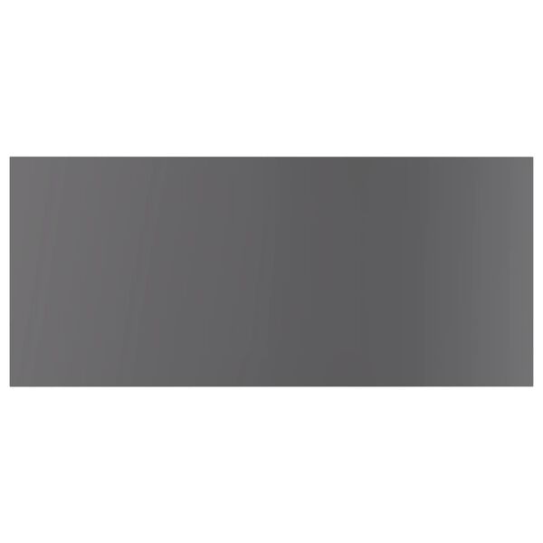 vidaXL Kirjahyllytasot 4kpl korkeakiilto harmaa 100x50x1,5cm lastulevy