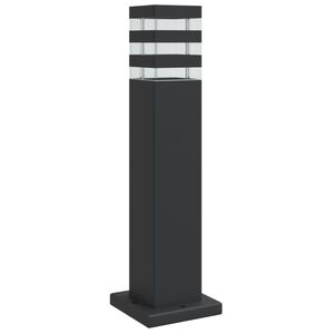 vidaXL Pylv&auml;svalaisin musta 50 cm alumiini