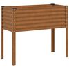 vidaXL Puutarhan istutuslaatikko 100x45x90 cm s&auml;&auml;nkest&auml;v&auml; ter&auml;s