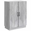 vidaXL Sivup&ouml;yt&auml; Harmaa sonoma 66 x 34,5 x 87 cm Tekninen puu