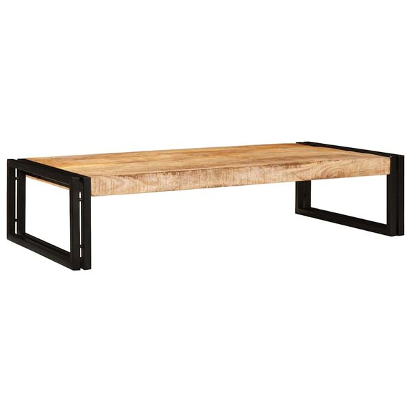 vidaXL Kylpyhuoneshelf Ruskea 100 x 50 x 23 cm Kovan karkean mangopuun
