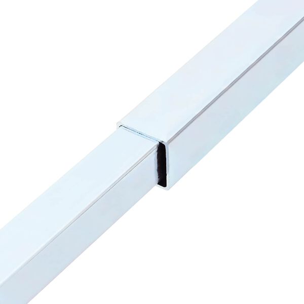 vidaXL S&auml;&auml;dett&auml;v&auml; ikkunaturvarautio 6 pcs Hopea Ter&auml;s