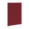 vidaXL laskostettu Blind Bordeaux Red 85x150 cm Kankaan leveys