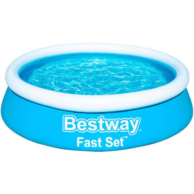 Bestway Fast Set täytettävä uima-allas pyöreä 183x51 cm sininen