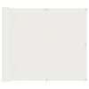 vidaXL Parvekkeen Verho Valkoinen 100 x 1000 cm Oxford-kangas