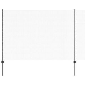 vidaXL Kuusikulmainen aita pylv&auml;&auml;ll&auml; 50 x 1,6 m PVC-pinnoitettu ter&auml;s