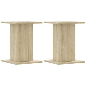 vidaXL Kasvitelineet 2 kpl Sonoma-tammi 30x30x40 cm tekninen puu