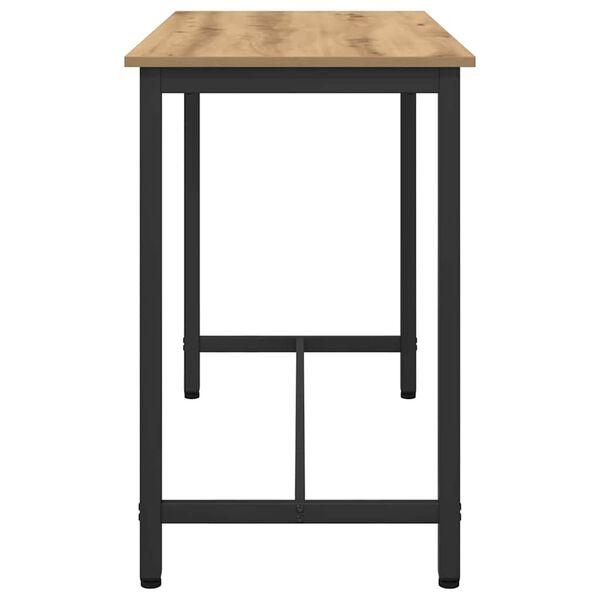 vidaXL P&ouml;yt&auml; Artisan tammi 100 x 50 x 76,5 cm Kehitetty puu ja ter&auml;s